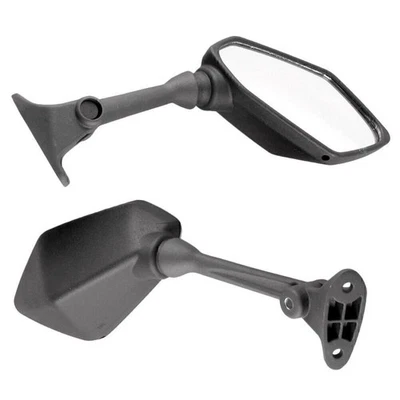 Left+Right Side Rear Wing Rearview Mirror Fits KAWASAKI NINJA ZX6R 2009-2012 Foto 1 de 4