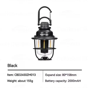 I Camping LED Lampe Tragbar Hängend Zelt Licht Wasserdicht Outdoor Laterne Licht - Bild 1 von 7