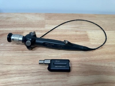 Broncofibrascopio Karl Storz 11002 BD1 con fuente de luz LED Karl Storz 11301 D4 Foto 1 de 4