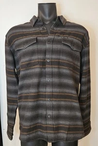 Dark Seas Division Herren Xl Flanellhemd gestreift - Bild 1 von 9