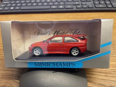 Minichamps 1/43 Scale 430 082104 - Ford Escort Cosworth - Red - Image 1 of 4
