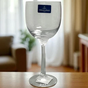 Villeroy & Boch Octavie Water Goblet Clear Glass 8-1/8" Made In Germany - Picture 1 of 7