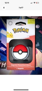 NEW Popsockets Magnetic Phone Grip & Stand For MagSafe - Pokemon Puffy Poké Ball - Picture 1 of 3