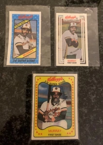 EDDIE MURRAY Kellogg's Baseball LOT............3 TOTAL! - Picture 1 of 2