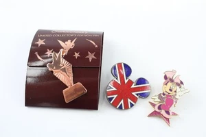 Enamel Disney Pins Collectables Union Jack Charlotte Tilbury and More  - Picture 1 of 5