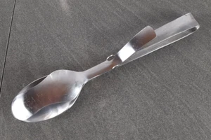 Alte Salatzange Schere Servierzange Gebäckzange Vintage Stainles Steel Edelstahl - Bild 1 von 5