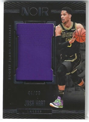 2017-18 Panini Josh Hart #RMJ-JH Noir Rookie Jumbo Materials RC /99 - Image 1 of 2