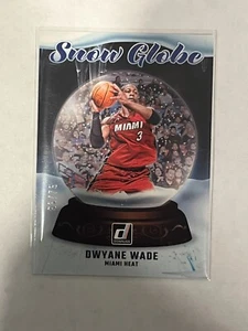 2024-25 Panini Donruss Dwyane Wade Snow Globe Insert Winter SP /75 - Picture 1 of 2