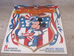 Lp vinyl 33t . Yankee Doodle Mickey  (Walt-Disney , 1980) - Imagen 1 de 4