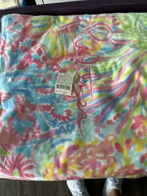 Lilly Pulitzer Lovers Coral Beach Towel - Image 1 of 3