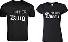 I'm her KING, I'm His QUEEN T-SHIRTS MATCHING LOVE VALENTINE CUTE BEST PRICE 