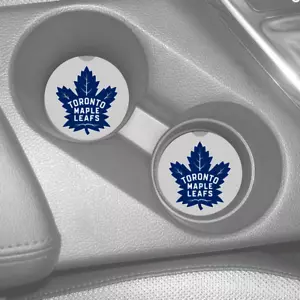 TORONTO MAPLE LEAFS GUMMI AUTO UNTERSETZER SET (2) NHL HOCKEY - Bild 1 von 1