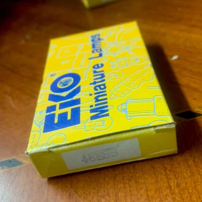 (10)  EIKO REPLACEMENT BULBS  LIGHT BULB LAMP 48ESB 48V Miniature - Image 1 of 4
