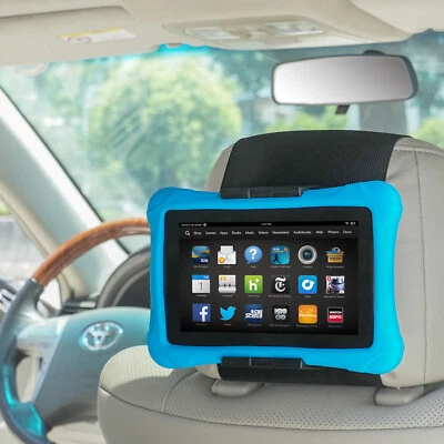 Car Headrest Mount Universal Holder for Tablets iPad Mini Air & Phones & Switch - Image 1 of 4