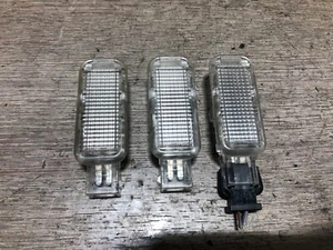 AUDI A6 2008 SET OF X 3 INTERIOR DOOR CARD FOOTWELL COURTESY LIGHTS - Picture 1 of 2