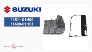 SUZUKI OEM 1151101H00 1148901H01 GSX-R600/750 L8/L9/Z OIL PAN Gasket SET Japan - Picture 1 of 6