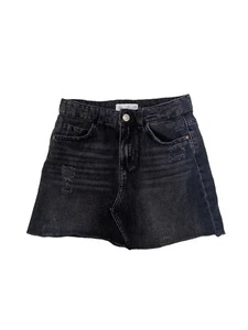 Zara Denim Skirt Black Girls Size 9 24” Waist Excellent Condition - Picture 1 of 9