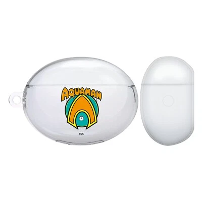 OFFICIAL AQUAMAN DC COMICS GRAPHICS CLEAR HARD CRYSTAL CASE FOR HUAWEI FREEBUDS - Image 1 of 4