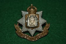 The East Surrey Regiment Cap badge - Edwardian