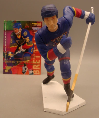 1995 LOOSE STARTING LINEUP SLU FIGURE BRETT HULL ST LOUIS BLUES Cover