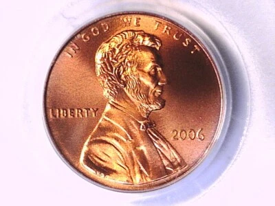2006 P Lincoln Memorial Cent Penny 1C PCGS MS68RD Satin Finish 08514151 - Image 1 of 3