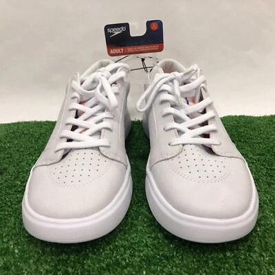 Speedo White Water Tennis Shoes Pier Cruiser Adult Womens Sz 9-10 L New - Image 1 of 4
