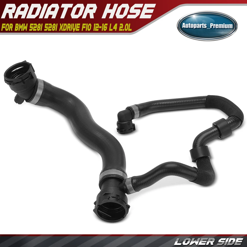 Manguera de radiador inferior para BMW 528i 528i xDrive F10 2012 2013 2014-2016 L4 2,0 L gas Foto 1 de 4