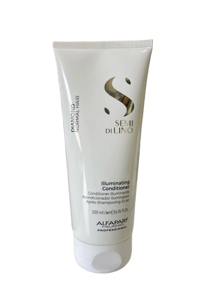Acondicionador Iluminador Alfaparf Semi Di Lino Diamond 200 ml / 8,45 oz Foto 1 de 1