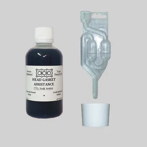 Kit de liquide d'essai de joint de culasse CO2 testeur de fuite de combustion 110 ml essence diesel GPL - Photo 1 sur 2