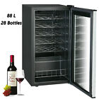 SMAD 28 Bottles Compressor Wine Cooler Refrigerator Chiller LED Freestanding