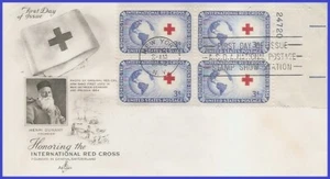 USA5 #1016 U/A ARTCRAFT FDC PB4 International Red Cross - Picture 1 of 1
