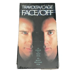 Face/Off (VHS, 1997) Nicolas Cage John Travolta NEW SEALED Paramount - Picture 1 of 6
