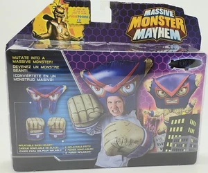NickToons Massive Monster Mayhem Inflatable Bash Helmet & Gloves Macho Cheese - Picture 1 of 3