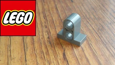 LEGO Dark Grey 32530 Pin Connector Plate 1x2x1 2/3 With 2 Holes Double On Top  - Image 1 of 4