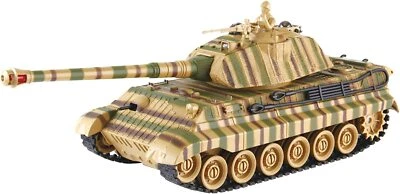 DOYUSHA RC WORLD BATTLE TANK Type King Tiger 40MHz Infrared Battle System New - Image 1 of 2