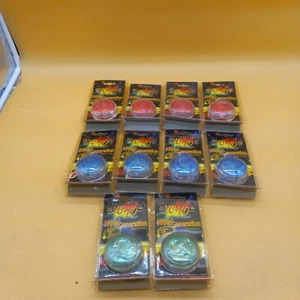 Vtg Lot Of 10 Intensive YO-YO Clutch New Generation Light Up Action In Package  - Picture 1 of 13