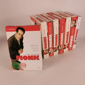Monk komplette Serie Staffel Season 1-8 DVD Tony Shalhoub FSK12 Raucherhaushalt - Bild 1 von 8