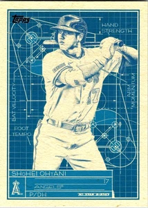 2024 Topps Shohei Ohtani #SB-3 Superstar Blueprint Blue Los Angeles Angels - Bild 1 von 2