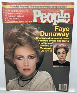 People Magazine October 5 1981 Faye Dunaway - Imagen 1 de 1