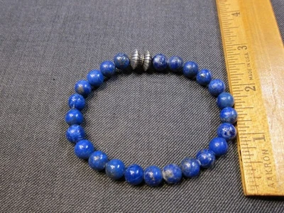 Браслет из чистого серебра с голубыми бусинами из лазурита Beautiful Mine Finds от Jay King - Изображение 1 из 4