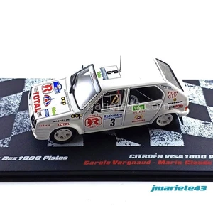Citroën Visa 1000 Pistes #3 C. Vergnaud - MC. Jouan Rally 1000 Pistes 1986 1:43 - Foto 1 di 6