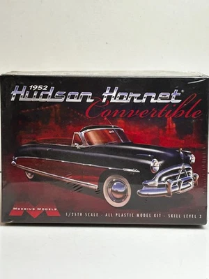 Moebius Modelos 1952 Hudson Hornet Modelo Convertible Kit, Precintado Foto 1 de 4