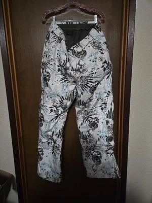 Salomon Pants Mens XL Black Lined Snow Ski Pant Adjustable Strap 34x31 Snowboard - Image 1 of 4