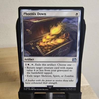 Phoenix Down - Final Fantasy - NM - MTG Magic - Uncommon - Artifact - Image 1 of 2