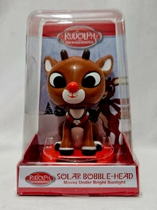 RUDOLPH LA RENNA DAL NASO ROSSO - RUDOLPH - TESTA DI BOBBLE SOLARE - Foto 1 di 6