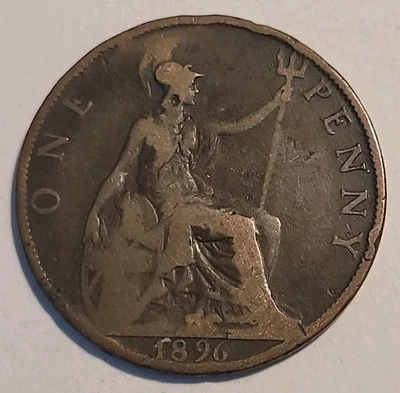 1896 Great Britain One Penny - Image 1 of 3