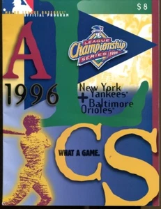 1996 ALCS Program New York Yankees v Baltimore Orioles NMT 43515 - Picture 1 of 1