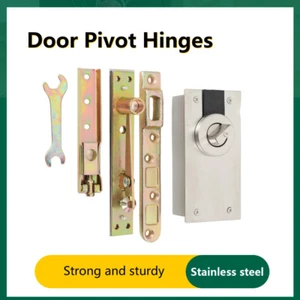 Bearing 400KG Heavy Duty Door Pivot Hinge 360° Rotary Install Up+Down Hinge Sale - Picture 1 of 12