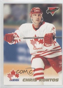 1993-94 O-Pee-Chee Premier Team Canada Chris Kontos #14