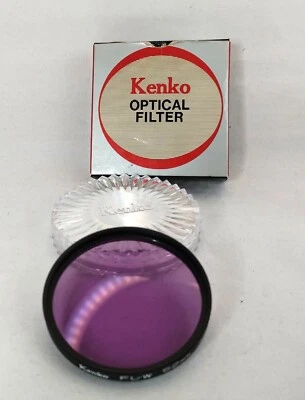 【Casi Como Nuevo】 Filtro de Lente Kenko FL-W Púrpura 52mm Calidad Superior #0214 Foto 1 de 4